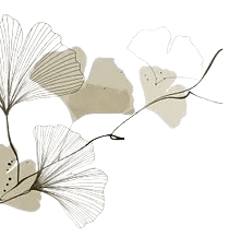 Decorative flower left